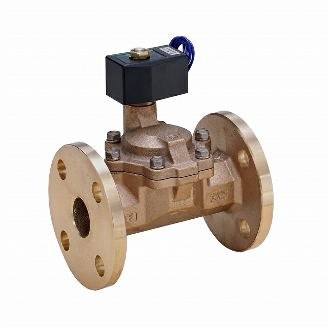 CKD パイロット式2方弁ピストン通電時開形 AP21-50F-03NS-AC200V