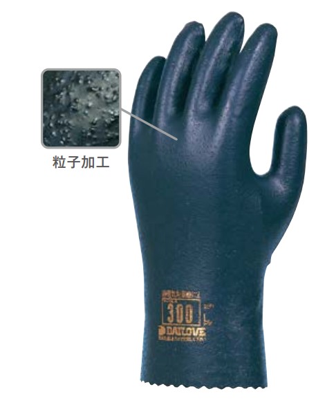 【受注生産品】帯電防止×耐溶剤用ポリウレタン手袋 ダイローブ　300 M 104-10705　10双入