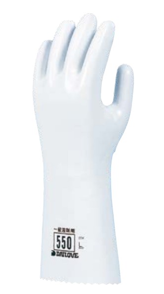 【受注生み出すこと品】耐溶剤用ポリウレタングローブ ダイローブ 550 LL  104-01305 10双入