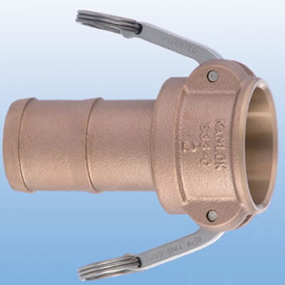 トヨックス カムロックカプラー ホースシャンク ブロンズ 50A 633-C