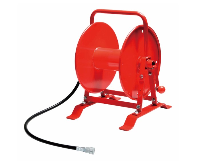 アサダ 洗い濯ぎ機添え物 配管木管 固定ディスク230 配管木管 別置用 40m巻 クイックカプラ操作手順