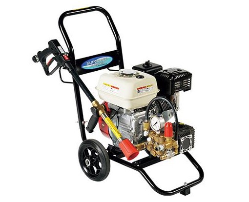 スーパー工業　エンジン式コンパクト&カート型高圧洗浄機 SEC-3007-2N