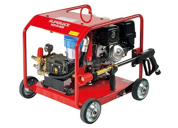 百貨店加工 発動機式盛りだくさん枠組み型高圧洗い濯ぎ機 SER-1620-5
