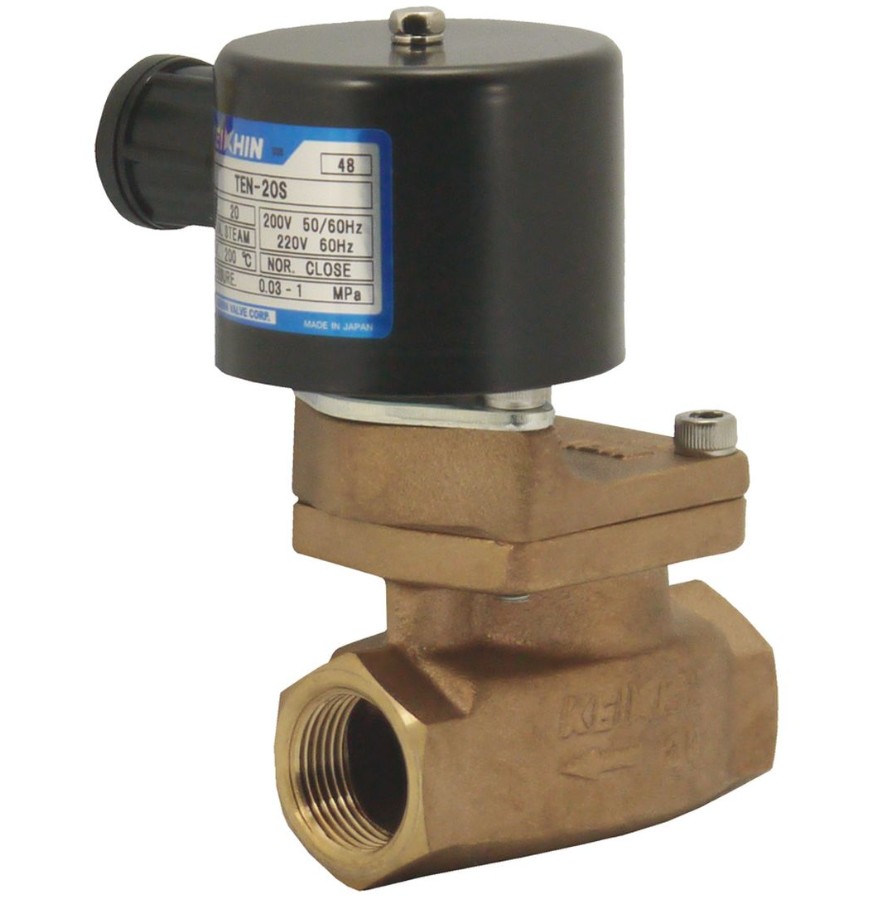 ケイヒン パイロット式電磁弁(TEN) TEN-20SJ-AC100V|GAOS 店