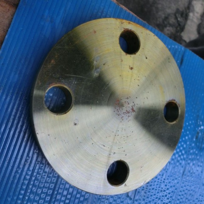 フタワフランヂ製造所 手仕舞い式フランジ全面座 融けるジンク鍍金 JIS 5K SS400 5K BL FF ZN 500A
