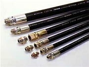 十川ゴム ハイドロリックホース 一般油圧配管用スリム耐摩耗ホース NSL-140-19 金具04+04付 長さ3800mm|GAOS 店
