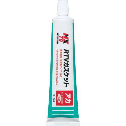 イチネンケミカルズ　RTVガスケット　アカ　137ｇ　6本入×4セット(24本)