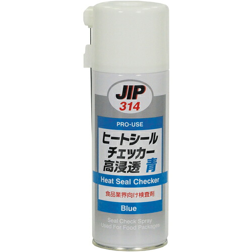 イチネンケミカルズ　ヒートシールチェッカー高浸透　青　320ml　6本