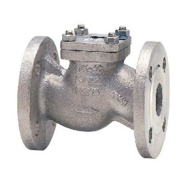 キッツ 10UNAT SCS13A リフトチャッキ弁(フランジ・PTFE屁っ放り毛布) 20A 花・ガーデン・DIY-その他-配管資材