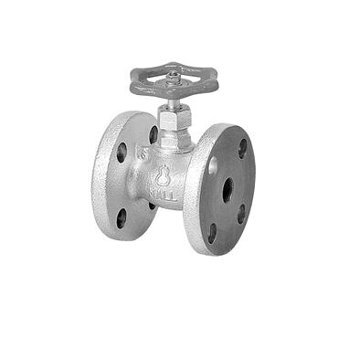 プロテリアル HM10K FD マレブル汎用ジスク入玉形弁(フランジ・強化PTFE) 80A