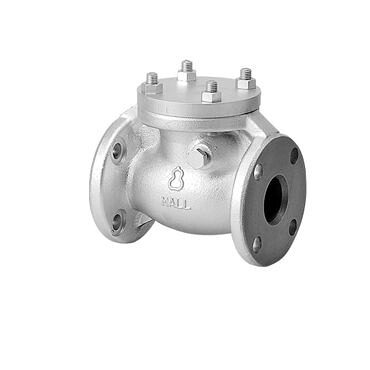 プロテリアル M10K FCS マレブルスイング逆止弁(フランジ) 100A 配管資材-その他
