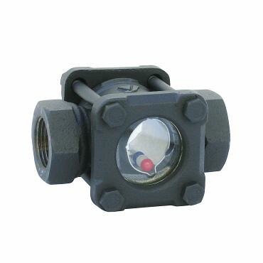 ヨシタケ SB-1S FCD製ボール式 サイトグラス(ネジ込・85°C) 25A