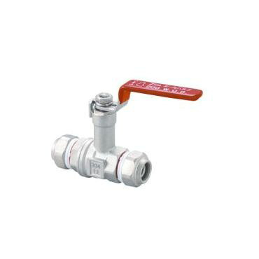 プロテリアル Zlok継手用ボールバルブ VZBH 赤ハンドル 30｜GAOS　店