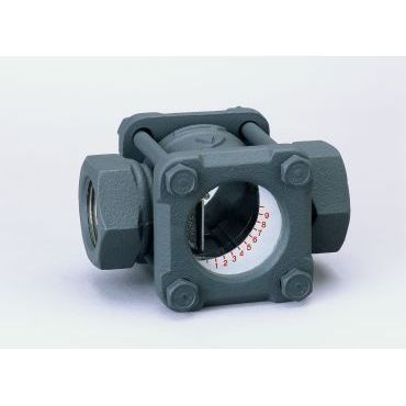 ヨシタケ SF-1S FCD製フラップ式 サイトグラス(ネジ込・100°C) 40A