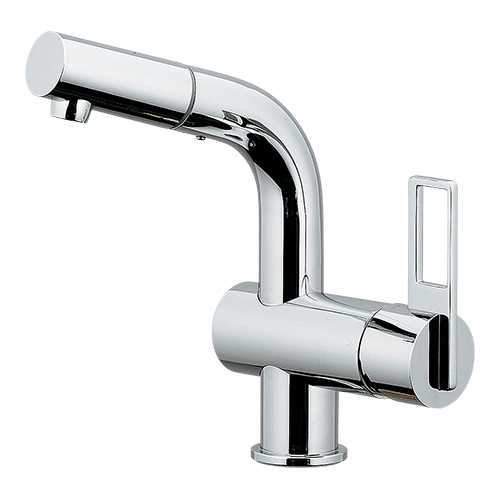 カクダイ　シングルレバー混合栓　184-002 184-002｜カクダイ｜洗面用蛇口 TAMON[台][シングルレバー混合水