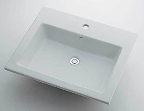 カクダイ 角型洗面器//1ホール 493-008｜GAOS　店