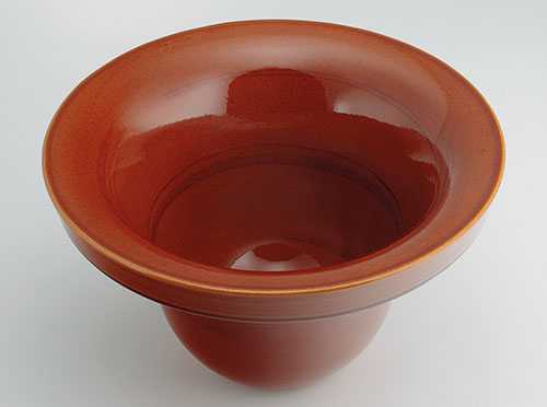 カクダイ 丸型室内用便器器//飴 493-099-BR
