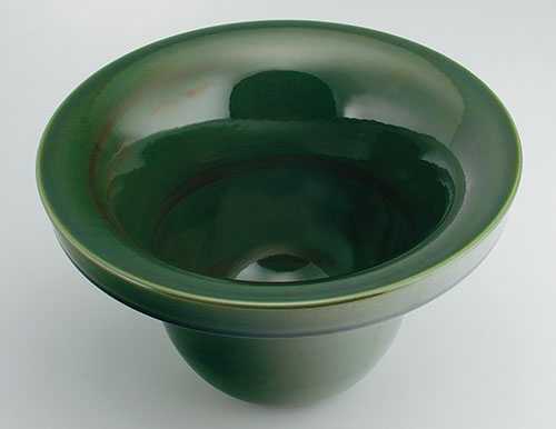 カクダイ 丸型室内用便器器//青竹 493-099-GR