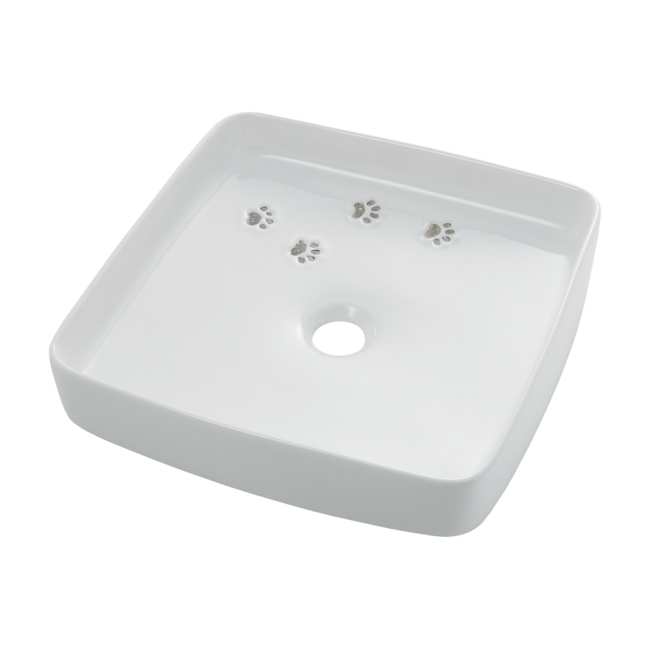 カクダイ 角型手洗器 493-230-W