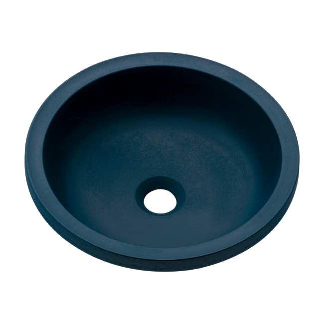 カクダイ 丸型室内用便器器(留紺) 493-270-B
