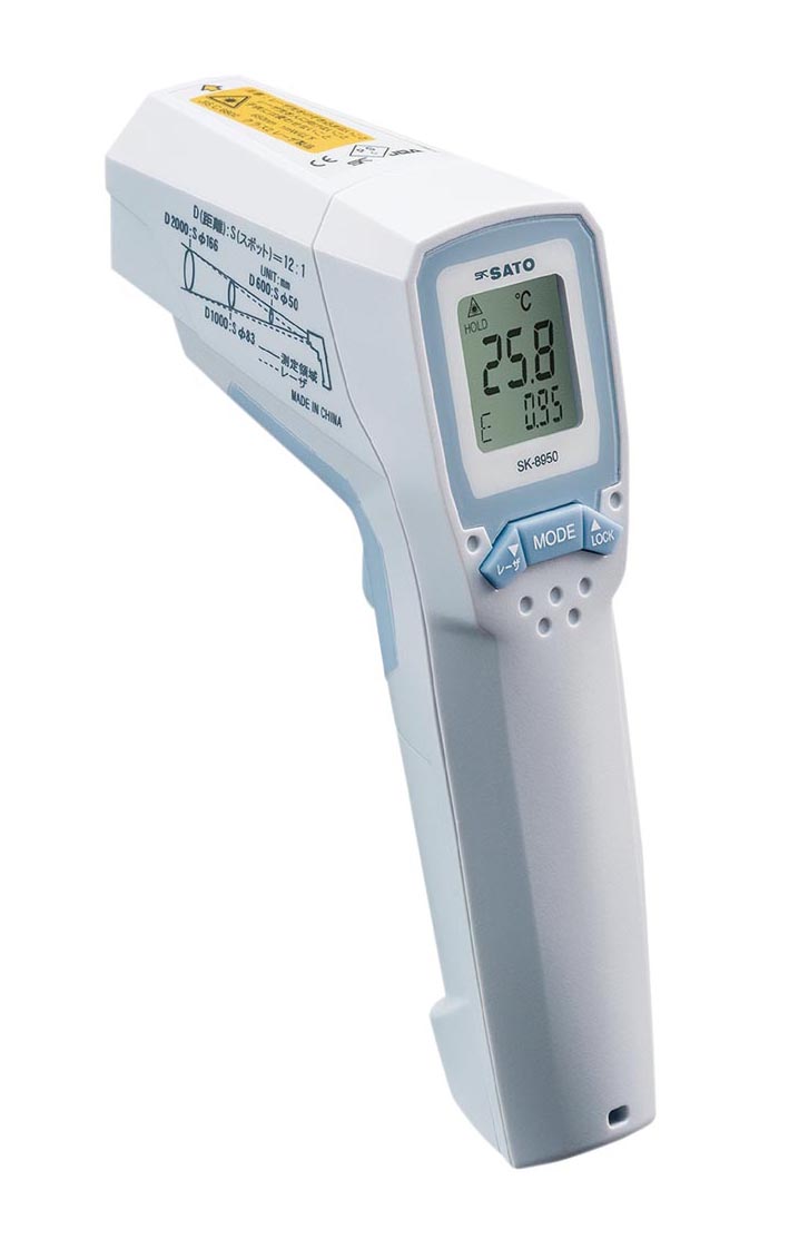 発する気温計 SK-8950 容器・試験管-花・ガーデン・DIY-研究・実験用品