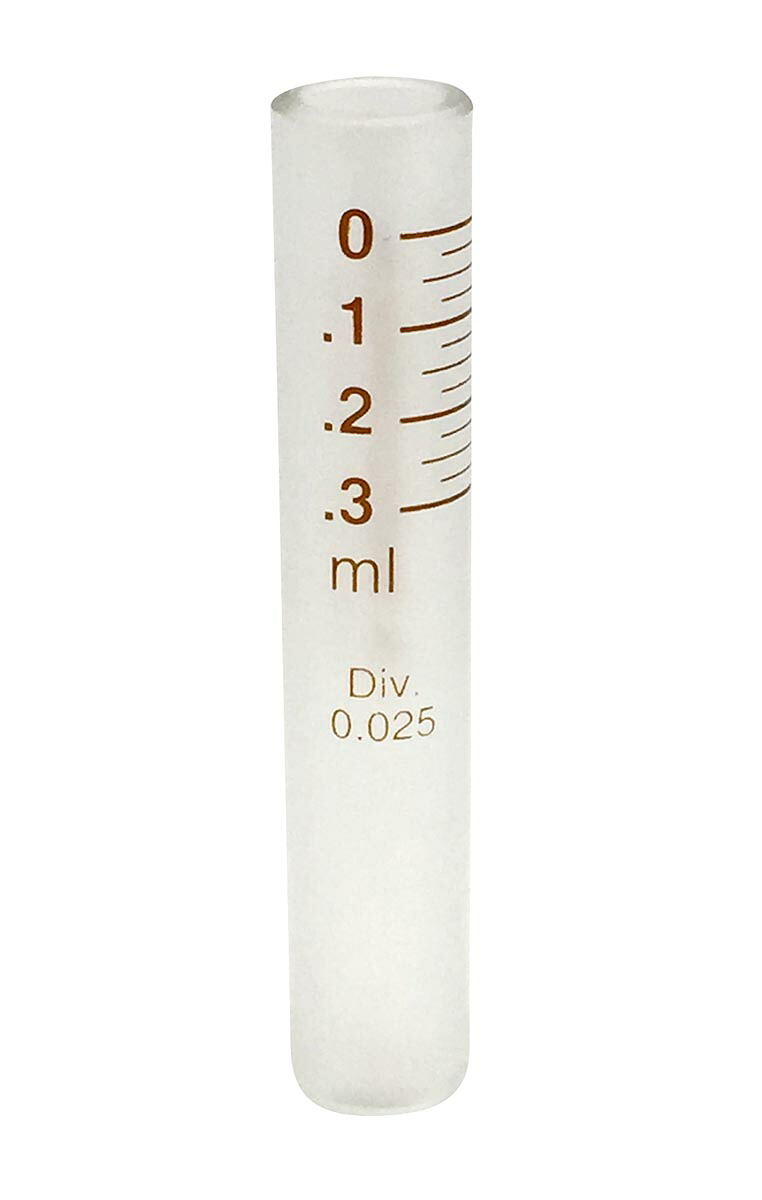 交換用ガラスバレル(0.5mL 6個入) 187.005｜GAOS　店