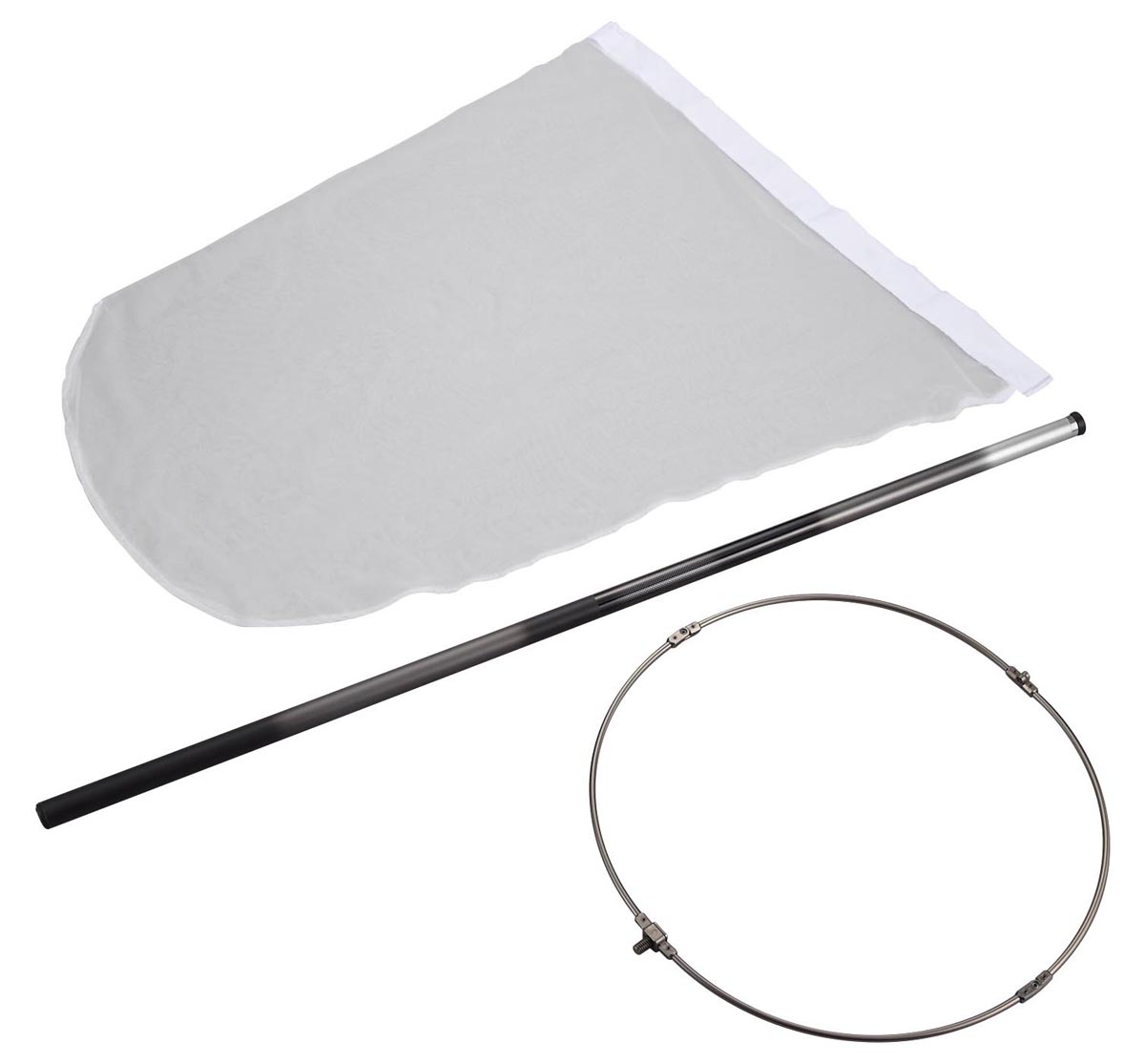 志賀昆虫　捕虫網250cm 志賀昆虫 捕虫網250cm 志賀昆虫普及社 柄のみ金属引抜式4本継ぎ