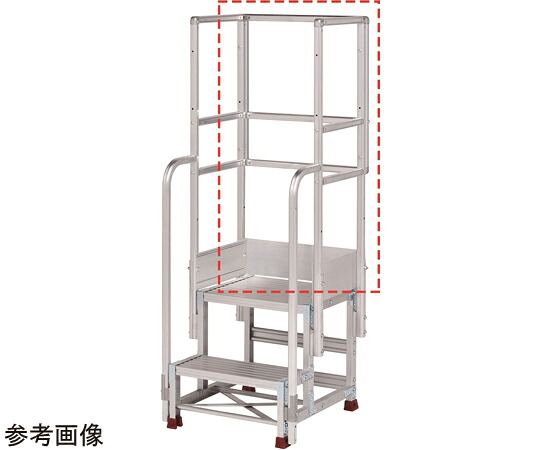 YAMAZEN　オリジナルアルミ作業台用　YPOオプション　背面　幅800用　YPO-H80　【個人宅不可】【代金引換不可】