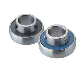 KMT インサート軸受(軽量形) 軽量形ステンレスベアリングユニット用〈止めねじタイプ〉〈SK形〉 SK005 軸径25 3個セット