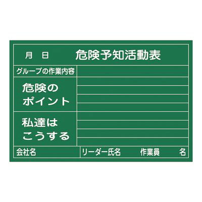 危ない思いもうける自然過程塗板(木製) KKY-1B 317012