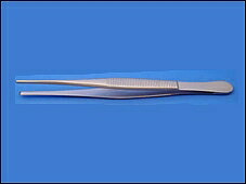 k-17チタンピンセット W18B 品番178223 全長180mm