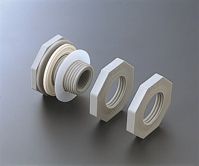 パイプ接続フィッティング 65A PE製 139mm×97mm×PS(インチ)2-1/2