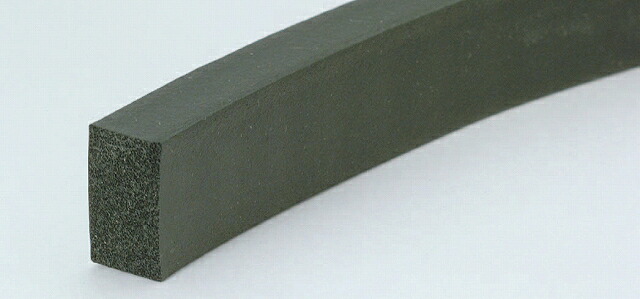 CRゴムスポンジ角紐 10×25mm(100m巻)