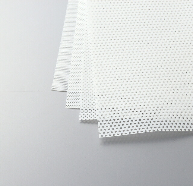 PTFEパンチングシート 幅500mm×厚サ0.5mm 長サ 500mm 穴径 φ0.75mm|GAOS 店