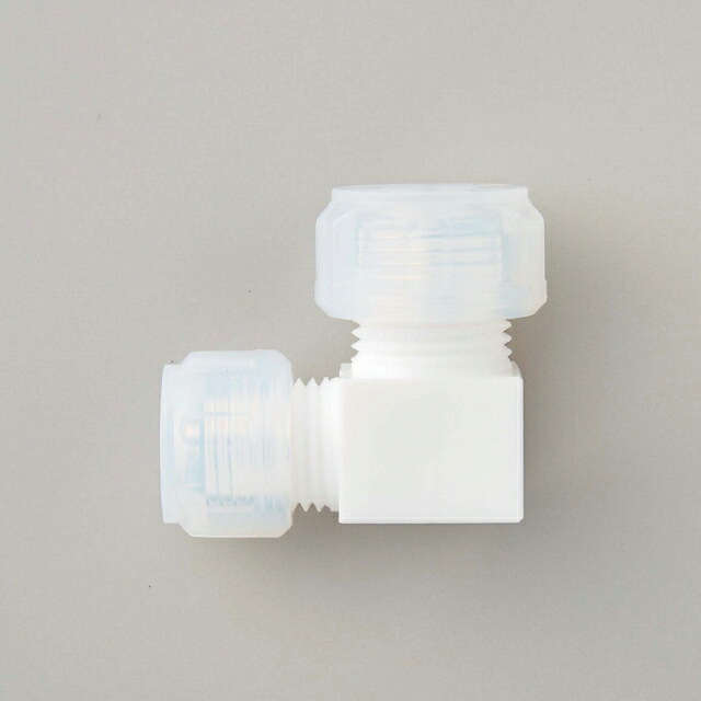 PTFE 異径接続ジョイント L型 8φ×12φ|GAOS 店
