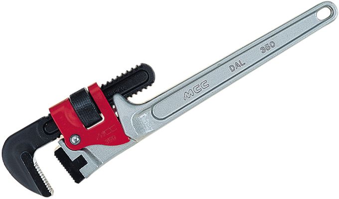 MCC 煙管鍵 軽銀白エンビ覆面すること管用DA PWVDA350(350MM)