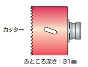ミヤナガ バイメタルホールソープラマス用（裁断師） SLPM147