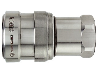 日東工器 ゼロスピルカプラ ZEL-8S FKM SUS