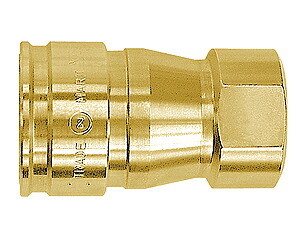 日東工器 ハイフローカプラ HFL-4S-BRS-F