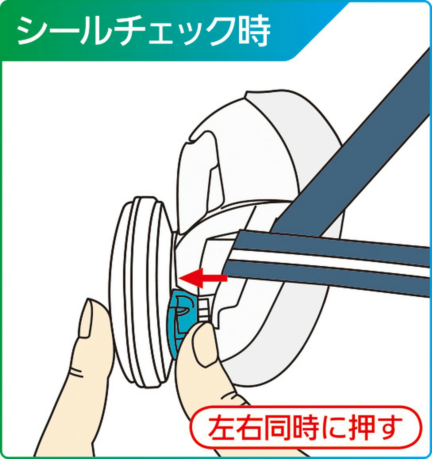 □シゲマツ 防じん 防毒マスクTW01S TW01SBKM ブラック 1151001 M