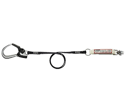 タニザワ 帯ロープ式ランヤード 1丁掛け 130kg以下 タイプ1 ST#5701(130)-SG130 (130kg以下・ランヤード長1300mm・第一種)|GAOS 店