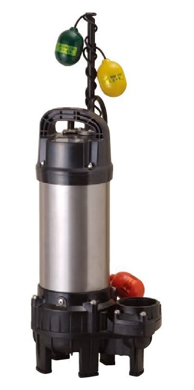 鶴見製作所 汚物用水中ハイスピンポンプ バンクスシリーズPUＴＷ自動交互形 80PUTW22.2-51｜GAOS　店