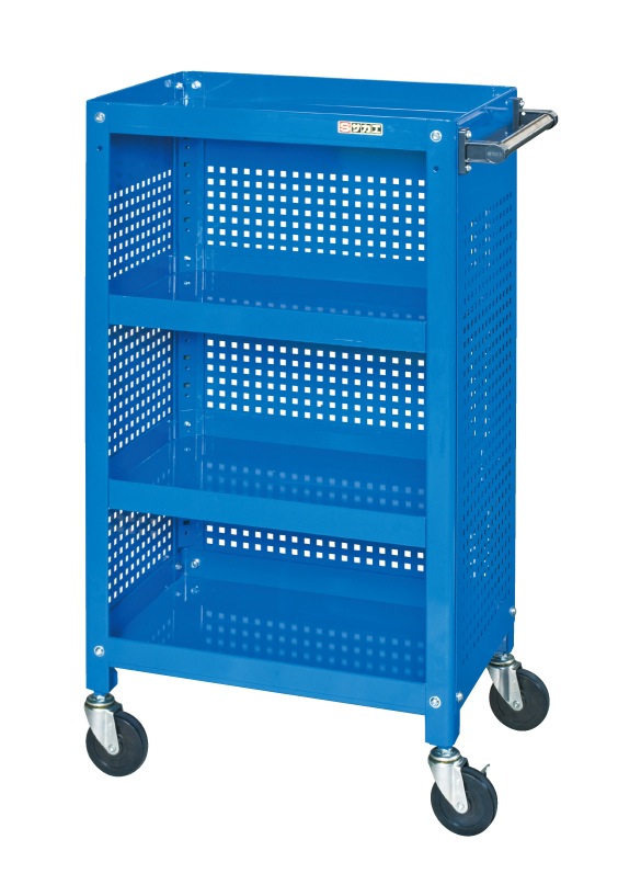 サカエ 百貨店特別手押し車 ＳＳＷ－１１６ＲＰ３ＢＬ 【送りとどける先に会社組織名・バス発着場名止むを得ず】【必要経費取り替えっこ不可】