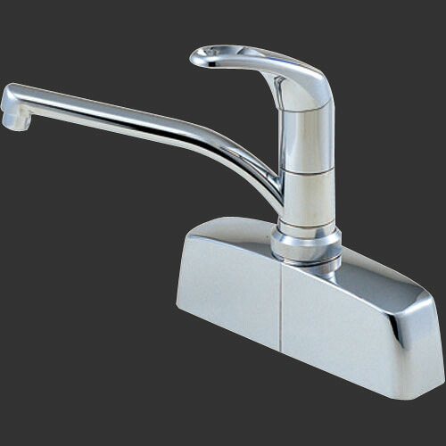 三栄水栓 シングル取替用台付混合栓 CK676-2-13|GAOS 店