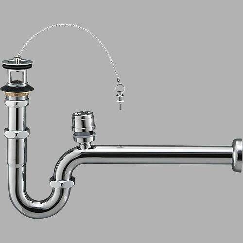 三栄水栓 低位通気弁付P落とし穴 H750V-32
