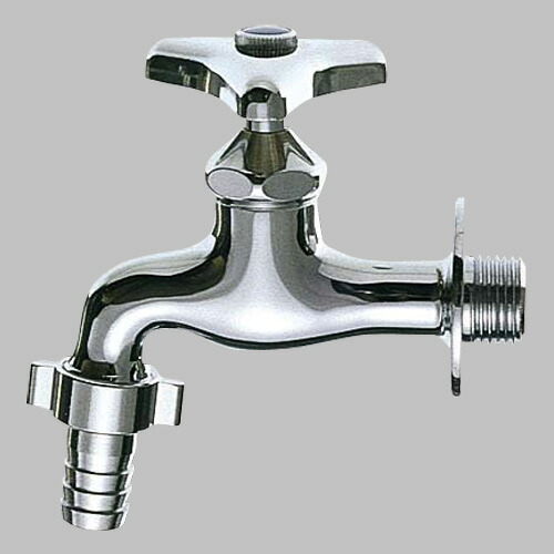 三栄水栓 カップリング横水栓 Y30V-25