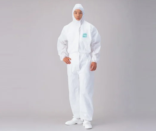シゲマツ科 舎密学防御すること服 マイクロかばい立て1500 L大きさ/10着入 78303 4個仕掛ける