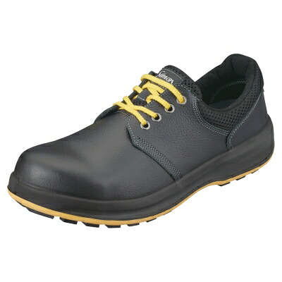 シモン Walking Saftyつづき物 WS11 黒静電靴 26糎