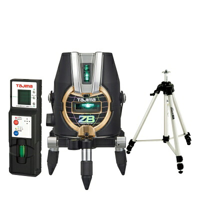 タジマ ZERO BLUE ジンバルKJY 乾電池専用受光器・三脚セット ZEROB-KJYSET