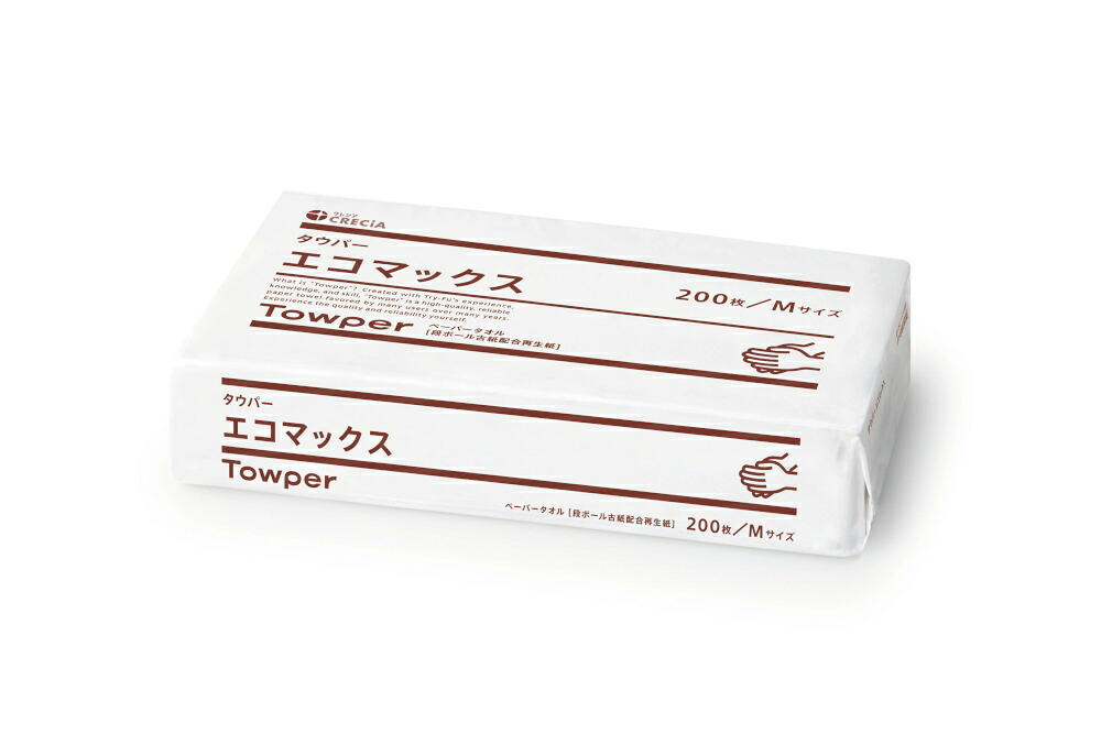 クレシア　タウパー　エコマックスM　50710　200枚×35束　10ケース